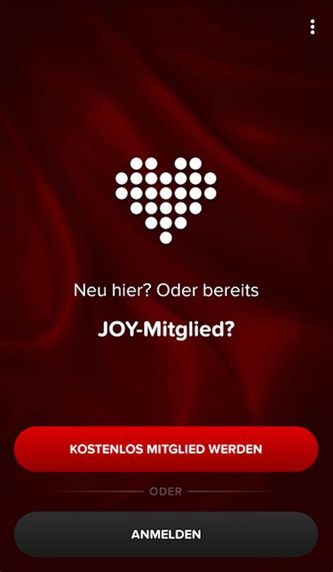 Neuer Login im JOYclub .